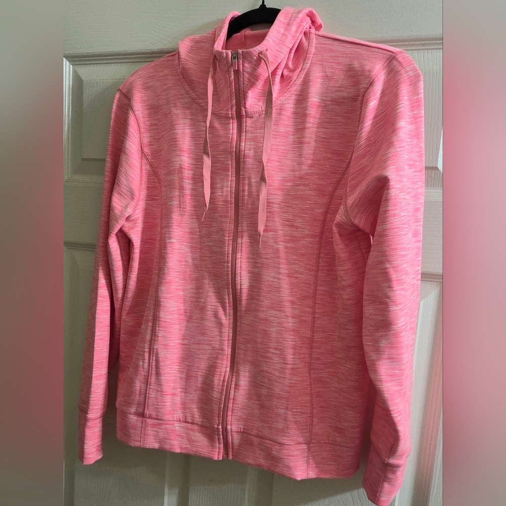 J. Crew Coral Zip-Up Jacket